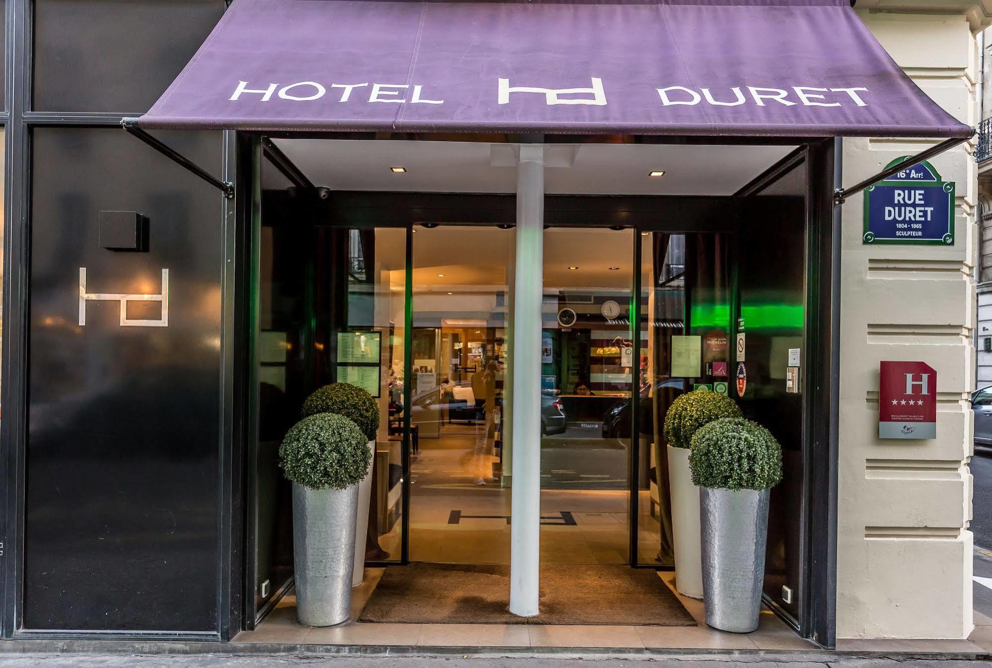 Hotel Duret Paris Champs Elysees Exteriör bild